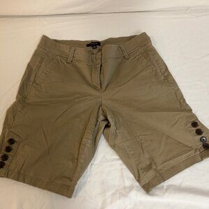 Ann Taylor Kahki Jean Shorts